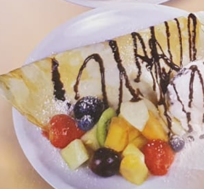 Crêpe Obst