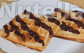 Waffel Nutella