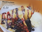 Crêpe Waldfrüchten